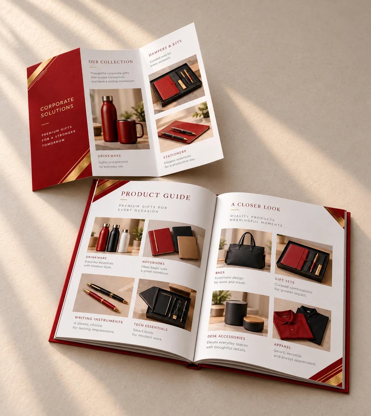Brochures, catalogues
